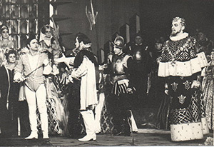 А. Шабунио в роли короля Филиппа II